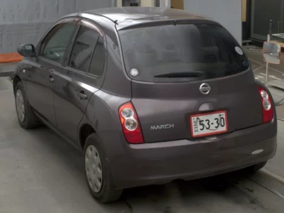 Nissan MARCH  с аукциона в Японии