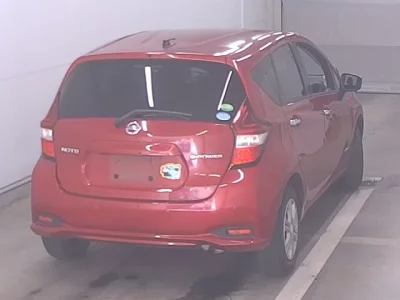 Nissan NOTE  с аукциона в Японии