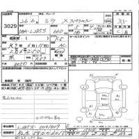 Daihatsu MIRA лот № 3029 оценка 3.5  с аукциона в Японии 3