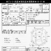 Honda EDIX лот № 4042 оценка 3.5  с аукциона в Японии 6