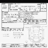 Toyota HARRIER лот № 2107 оценка R  с аукциона в Японии 10