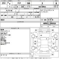 Toyota AQUA лот № 253 оценка R  с аукциона в Японии 2
