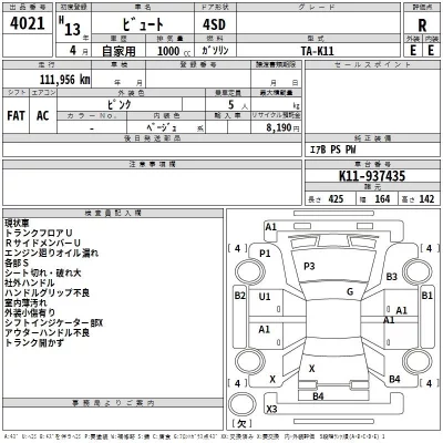 Mitsuoka VIEWT  с аукциона в Японии