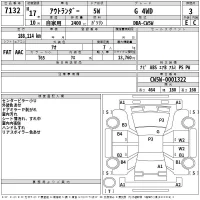 Mitsubishi OUTLANDER лот № 7132 оценка 3  с аукциона в Японии 2