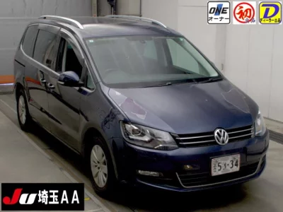 Volkswagen SHARAN  с аукциона в Японии