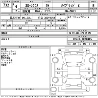 Toyota COROLLA CROSS лот № 732 оценка R  с аукциона в Японии 2