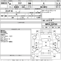 Toyota AQUA лот № 30033 оценка 3.5  с аукциона в Японии 2