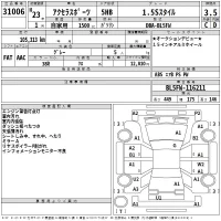 Mazda AXELA лот № 31006 оценка 3.5  с аукциона в Японии 2