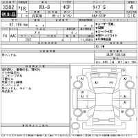 Mazda RX-8 лот № 3302 оценка 4  с аукциона в Японии 11