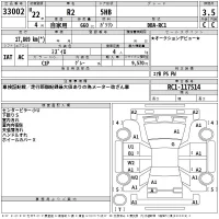 Subaru R2 лот № 33002 оценка 3.5  с аукциона в Японии 2