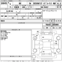 Lexus RX лот № 10045 оценка 4.5  с аукциона в Японии 2