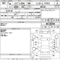 Subaru IMPREZA G4 лот № 787 оценка 4  с аукциона в Японии 2