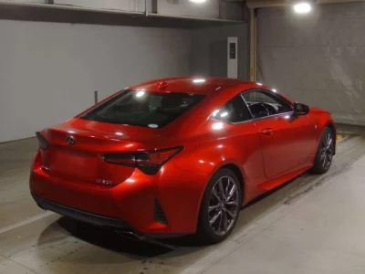 Lexus RC  с аукциона в Японии