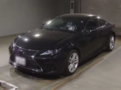 Lexus RC  с аукциона в Японии