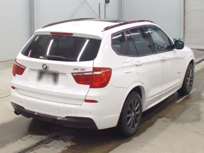 BMW X3  с аукциона в Японии