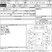 Toyota PASSO лот № 50130 оценка 3  с аукциона в Японии 8