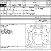 Nissan ROOX лот № 50136 оценка 3.5  с аукциона в Японии 10