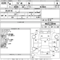 Suzuki WAGON R лот № 4199 оценка R  с аукциона в Японии 2
