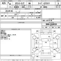 Toyota TOWN ACE NOAH лот № 425 оценка 3  с аукциона в Японии 2
