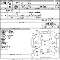 Daihatsu MIRA лот № 4201 оценка R  с аукциона в Японии 2