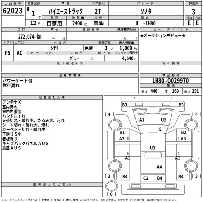 Toyota HIACE TRUCK  с аукциона в Японии