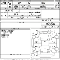 Subaru STELLA лот № 4231 оценка 3.5  с аукциона в Японии 2