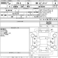 Mazda CX-5 лот № 30001 оценка 4  с аукциона в Японии 2