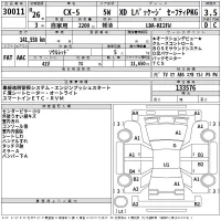 Mazda CX-5 лот № 30011 оценка 3.5  с аукциона в Японии 2