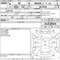 Lexus RX лот № 10005 оценка 4  с аукциона в Японии 2