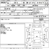 Mazda CX-5 лот № 30028 оценка 3.5  с аукциона в Японии 2