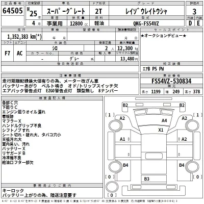 Mitsubishi SUPER GREAT  с аукциона в Японии