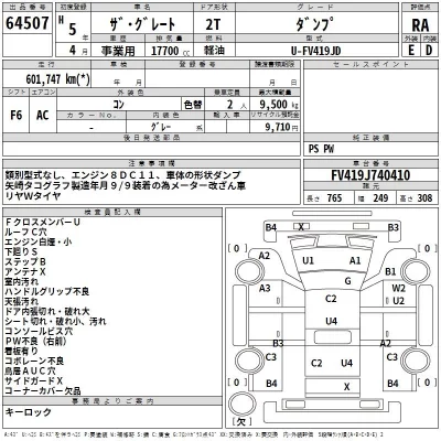 Mitsubishi GREAT  с аукциона в Японии
