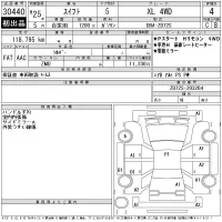 Suzuki SWIFT лот № 30440 оценка 4  с аукциона в Японии 10