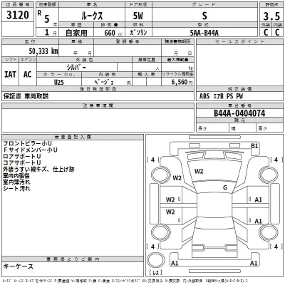 Nissan ROOX  с аукциона в Японии