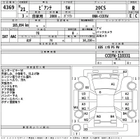 Mazda BIANTE лот № 4369 оценка R  с аукциона в Японии 2