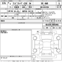 Toyota LAND CRUISER лот № 576 оценка 4.5  с аукциона в Японии 2