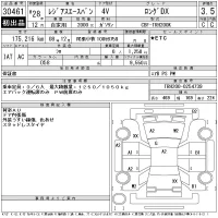 Toyota REGIUS ACE VAN лот № 30461 оценка 3.5  с аукциона в Японии 11