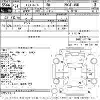 Nissan X-TRAIL лот № 5566 оценка 3  с аукциона в Японии 11