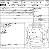 Suzuki ESCUDO лот № 5583 оценка 3.5  с аукциона в Японии 11