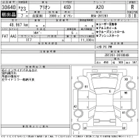 Toyota ALLION лот № 30640 оценка R  с аукциона в Японии 11