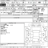 Honda STEP WAGON лот № 5636 оценка 3  с аукциона в Японии 11