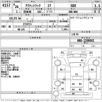 Honda ACTY TRUCK лот № 4157 оценка 3.5  с аукциона в Японии 2