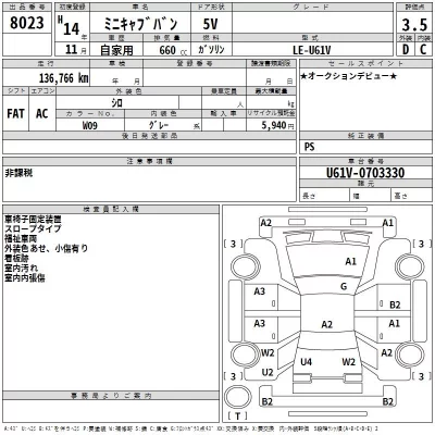 Mitsubishi MINICAB VAN  с аукциона в Японии