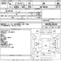 Nissan VANETTE VAN лот № 4255 оценка RA  с аукциона в Японии 2