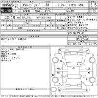 Subaru XV лот № 10056 оценка 3.5  с аукциона в Японии 11