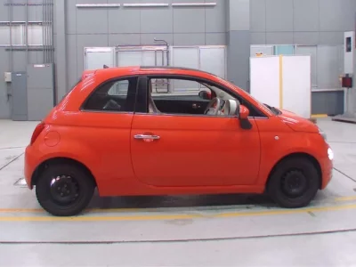 Fiat 500  с аукциона в Японии
