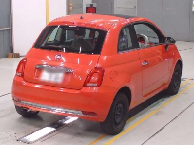 Fiat 500  с аукциона в Японии