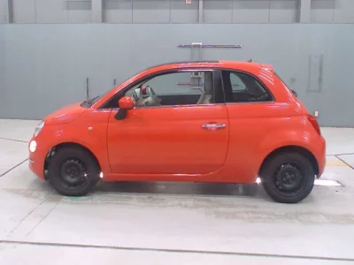 Fiat 500  с аукциона в Японии