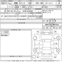 BMW 3-Series лот № 10071 оценка 4  с аукциона в Японии 11