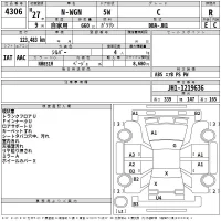 Honda N WGN лот № 4306 оценка R  с аукциона в Японии 2